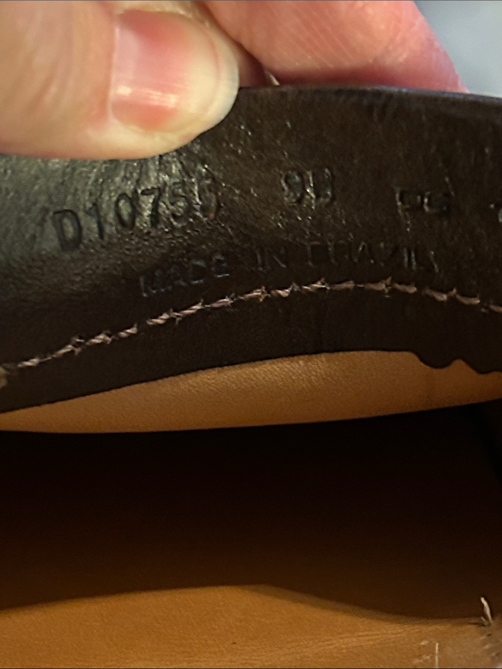 Cole Haan Dark Brown Leather Kiltie Loafers Soze 9B - Picture 2 of 7